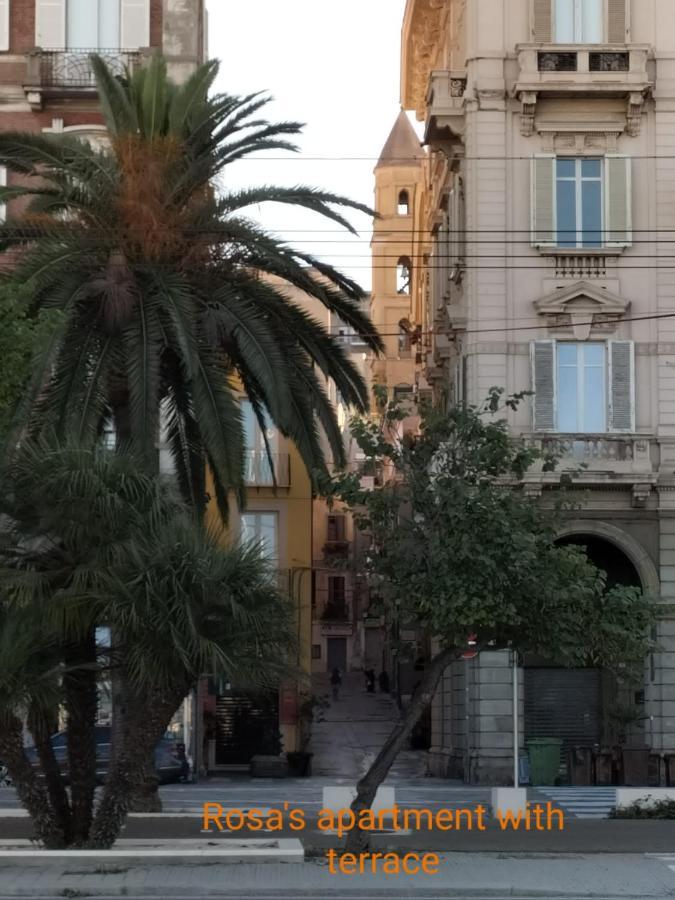 Rosa'S Apartment With Terrace Cagliari Exterior foto